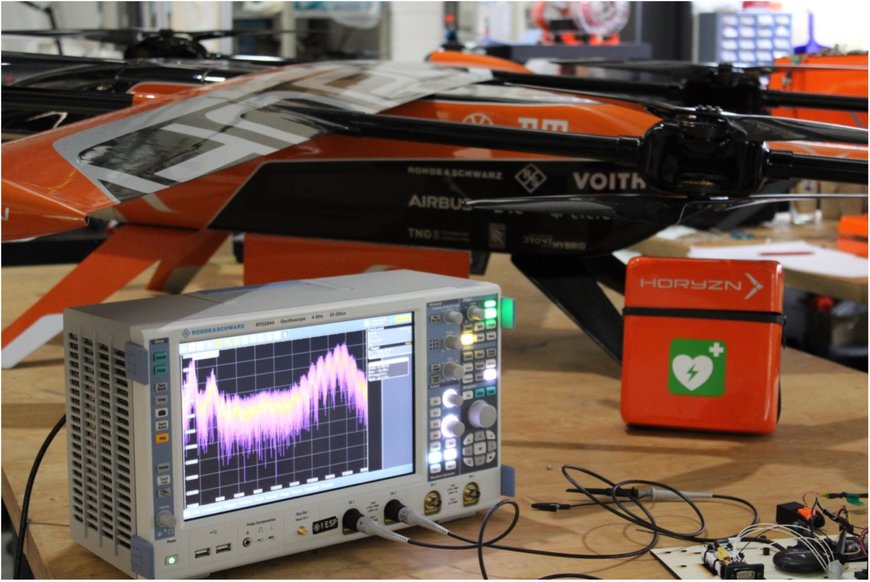 Rohde & Schwarz sponsort Studenteninitiativen HORYZN und LEVITUM mit Testequipment für Drohnenentwicklung
